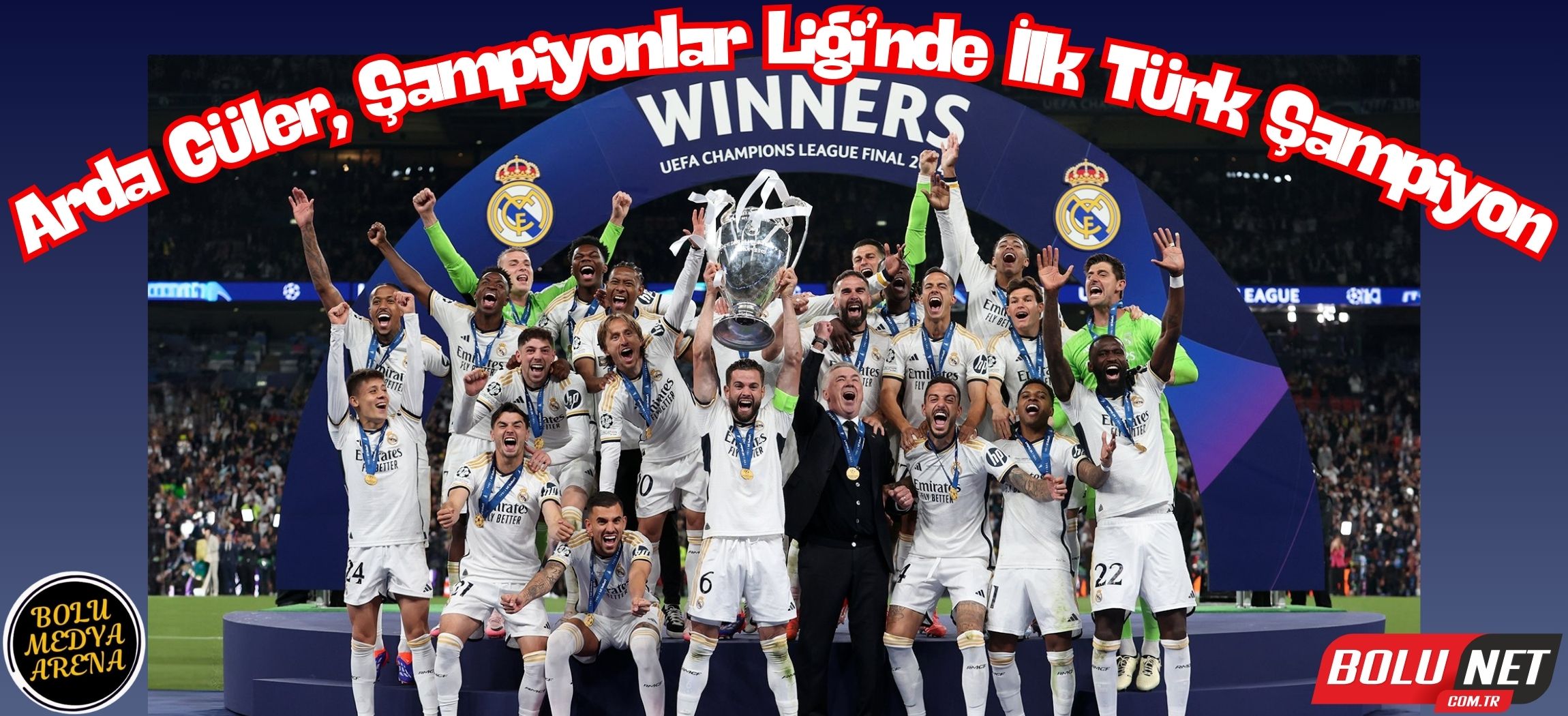 Şampiyonlar Ligi’nin Efsanesi Real Madrid... BoluNet