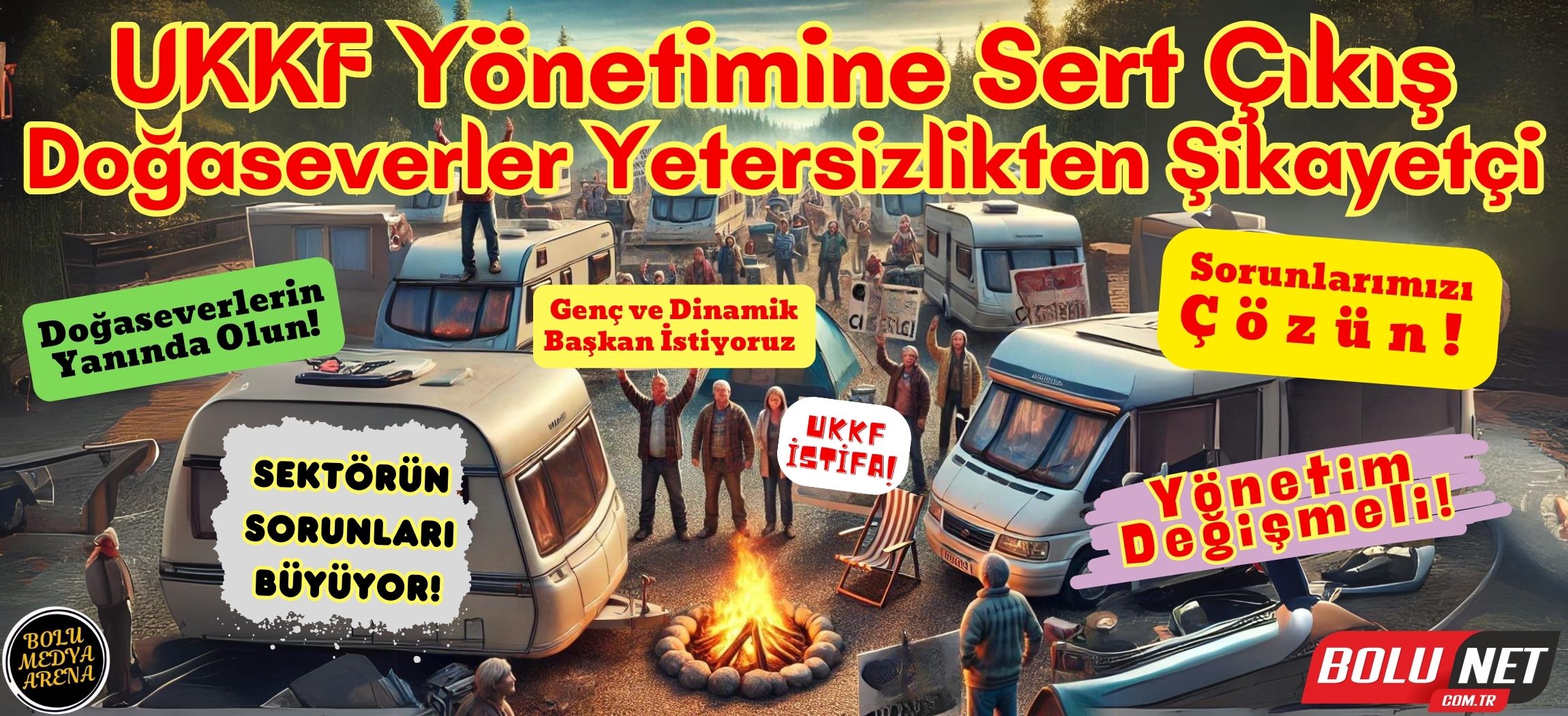 Karavancıların Sorunları Çığ Gibi Büyüyor: UKKF Yönetimine Sert Eleştiriler... BoluNet