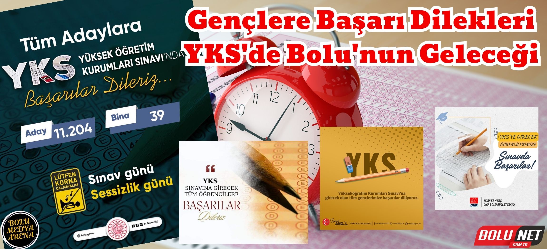 YKS'de Bolu'dan Büyük Başarı Bekleniyor... BoluNet