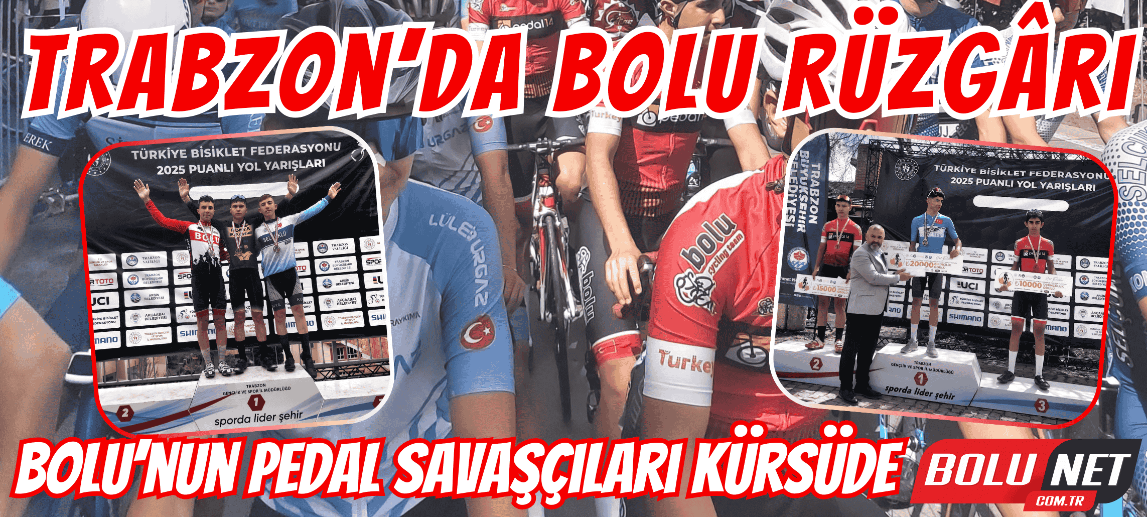 Bolu’nun Bisiklet Dahileri Kürsüyü Fethetti… BoluNet  