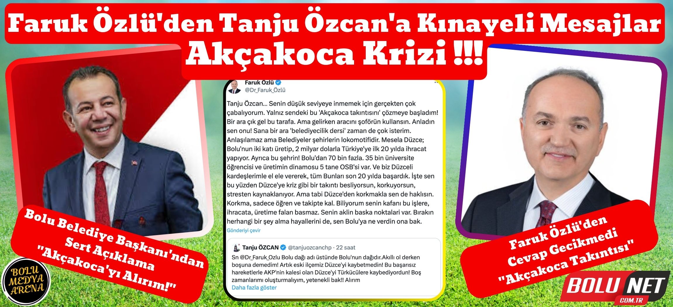 Bolu Dağı Tartışması Akçakoca'ya Uzanıyor: Siyasi Rekabet Kızışıyor...BoluNet