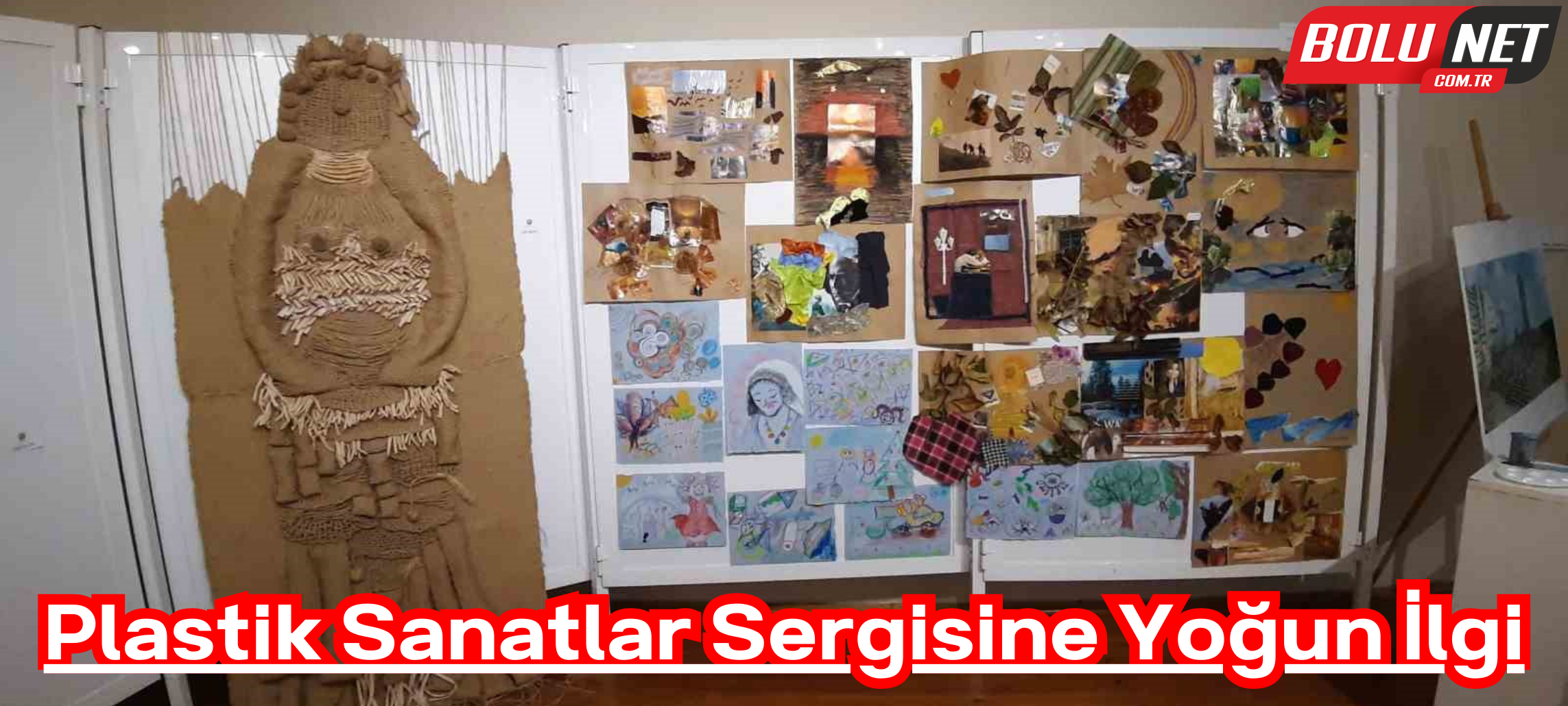 Plastik sanatlar sergisine yoğun ilgi ...BoluNet