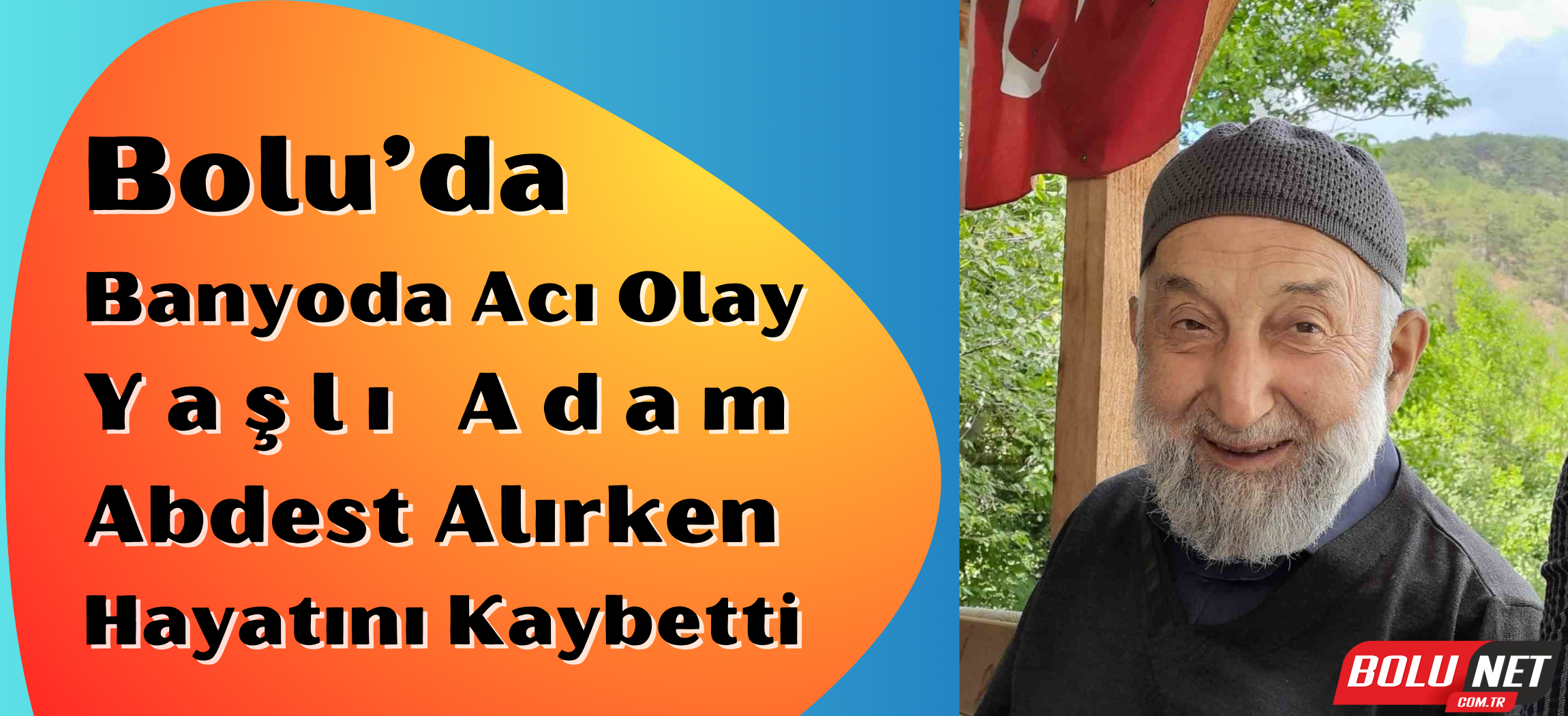 Yaşlı adam banyoda düşerek hayatını kaybetti ...BoluNet