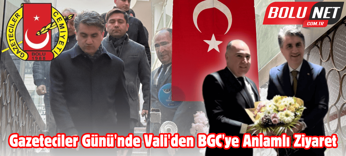 Vali Aydın, 10 Ocak'ta BGC'de Gazetecilerle Bir Araya Geldi... BoluNet