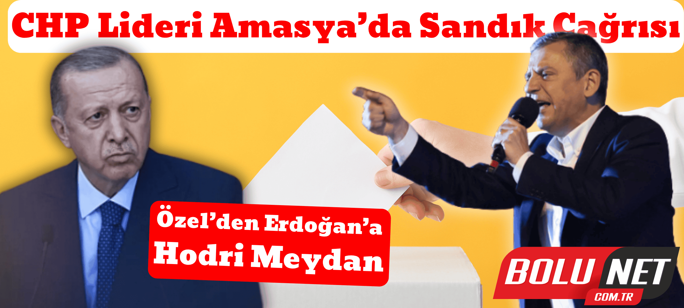 Amasya Mitinginde Demokrasi Vurgusu…BoluNet