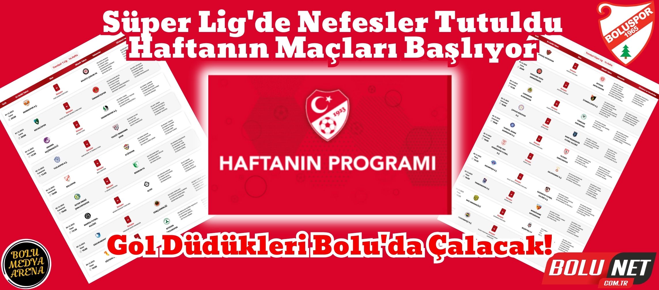 Süper Lig'de Nefesler Tutuldu: Haftanın Maçları Başlıyor... BoluNet