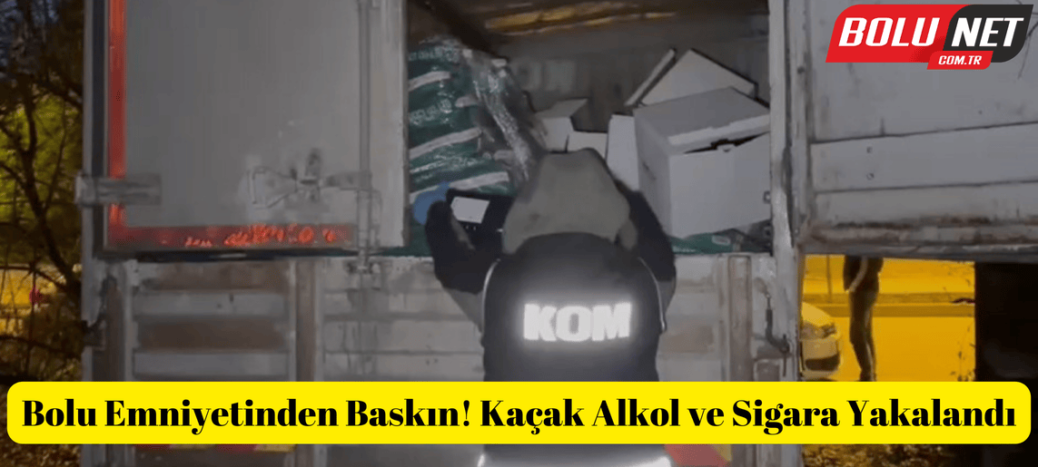 Sahte İçki Üretimine Darbe! Bolu'da Büyük Operasyon... BoluNet