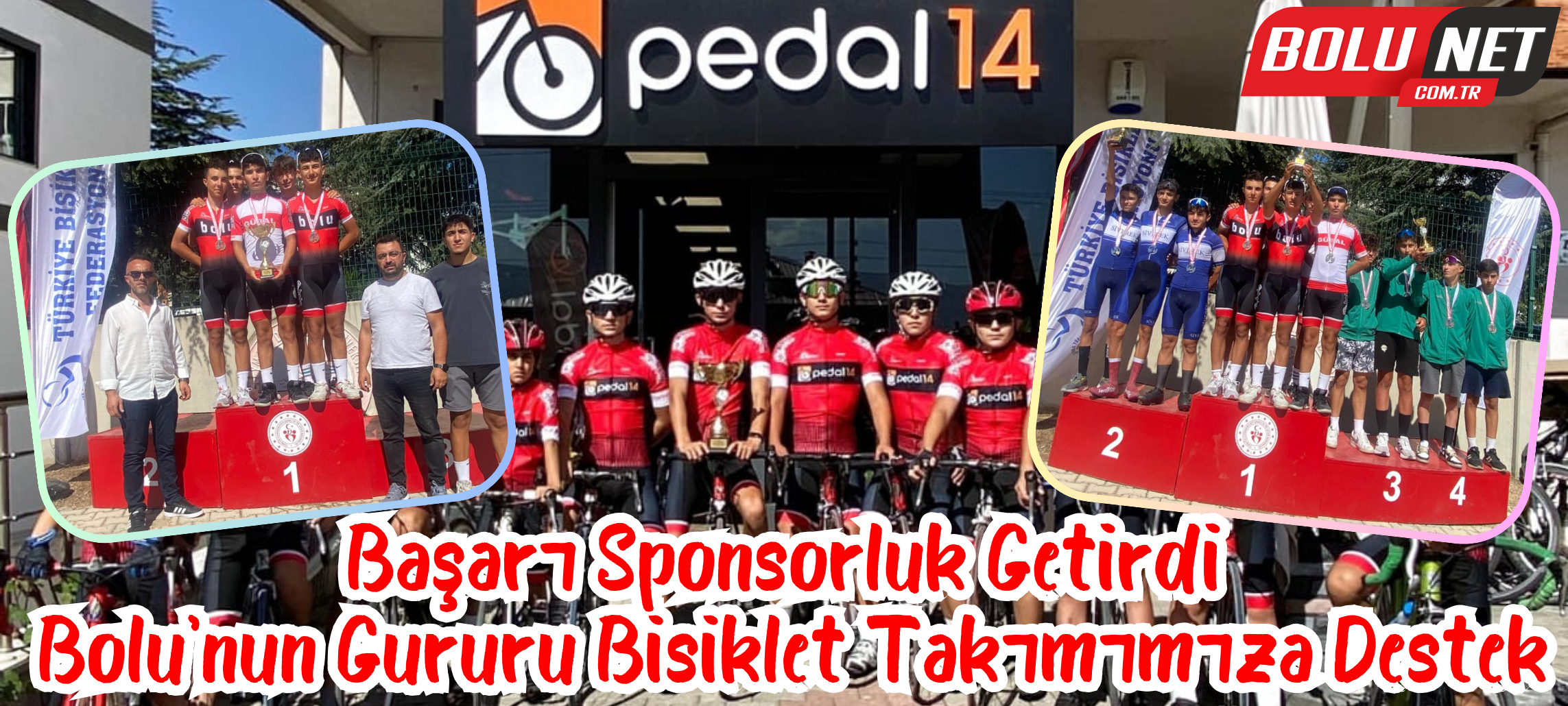 Bolu Gençlik ve Spor İl Müdürlüğü Bisiklet Takımı Türkiye'de Zirvede... BoluNet