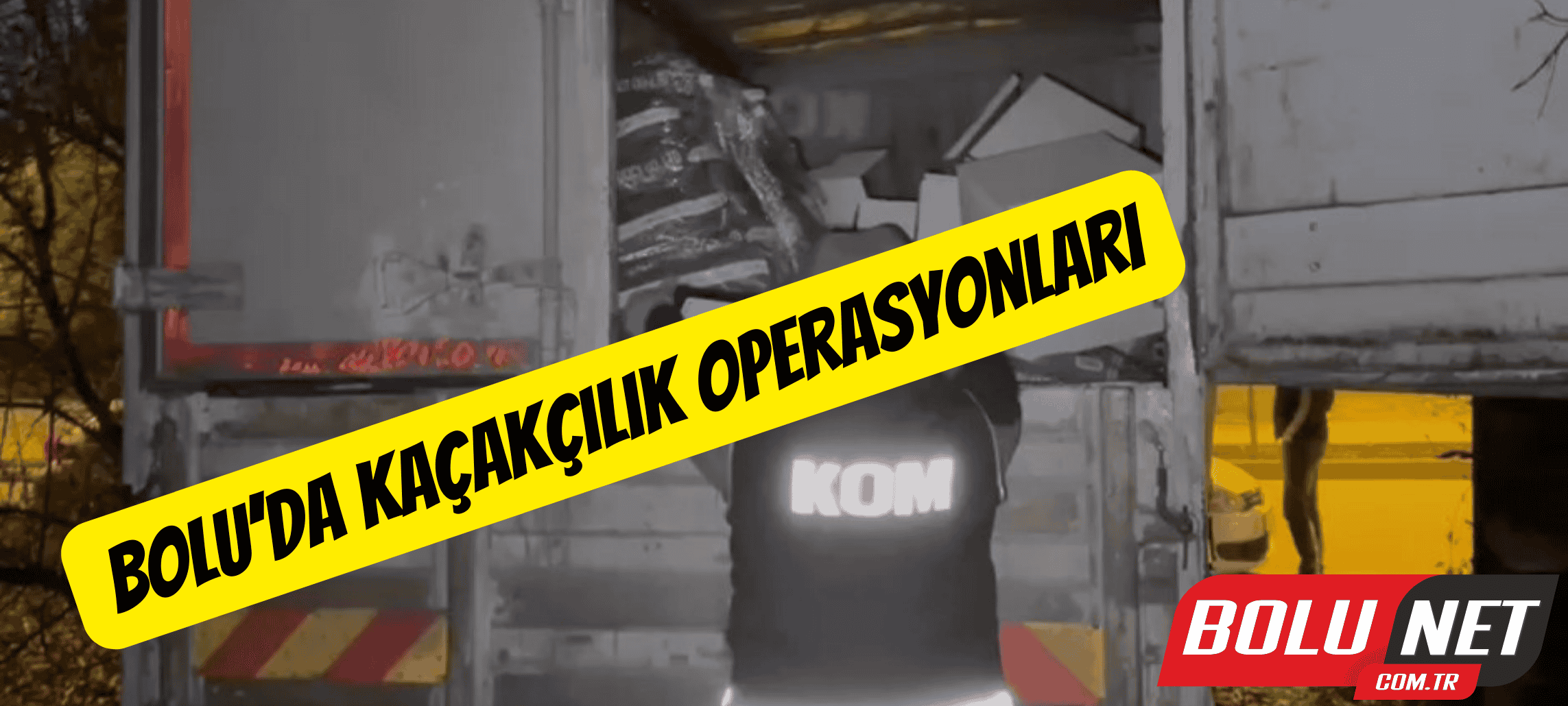 Bolu’da kaçakçılık operasyonları...BoluNet