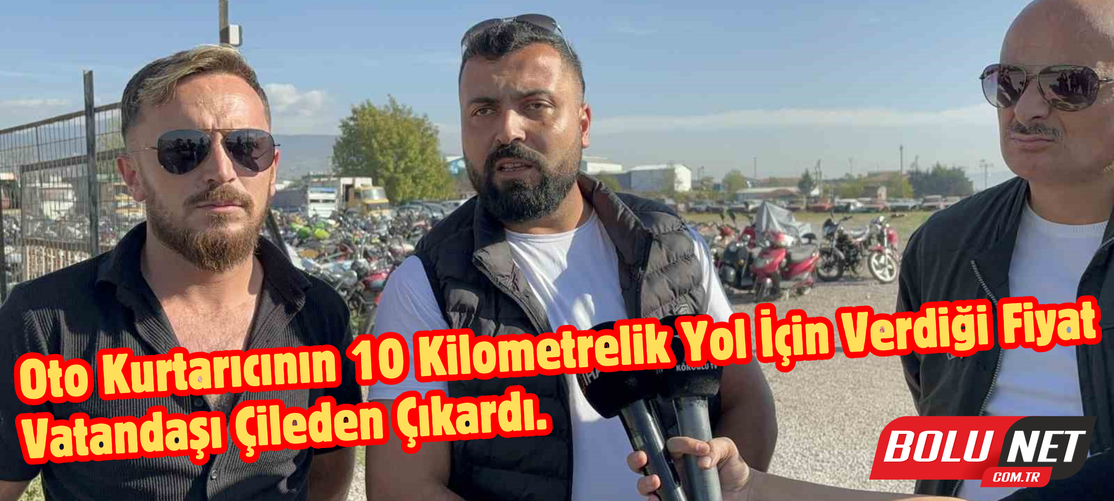 Oto kurtarıcının 10 kilometrelik yol için verdiği fiyat vatandaşı çileden çıkardı ...BoluNet