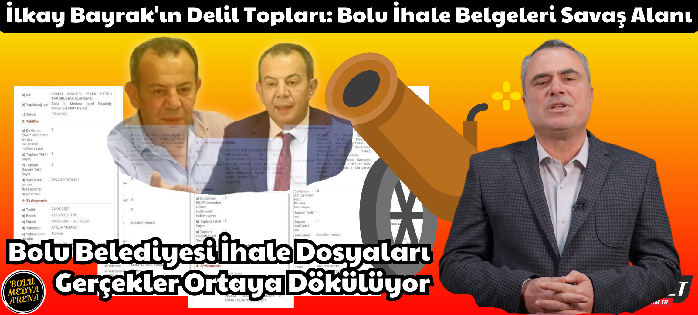 Vaadler Mi, Gerçekler Mi? Bolu İhale Belgeleriyle Sınanıyor. Bayrak Belgelerle Konuştu... BoluNet