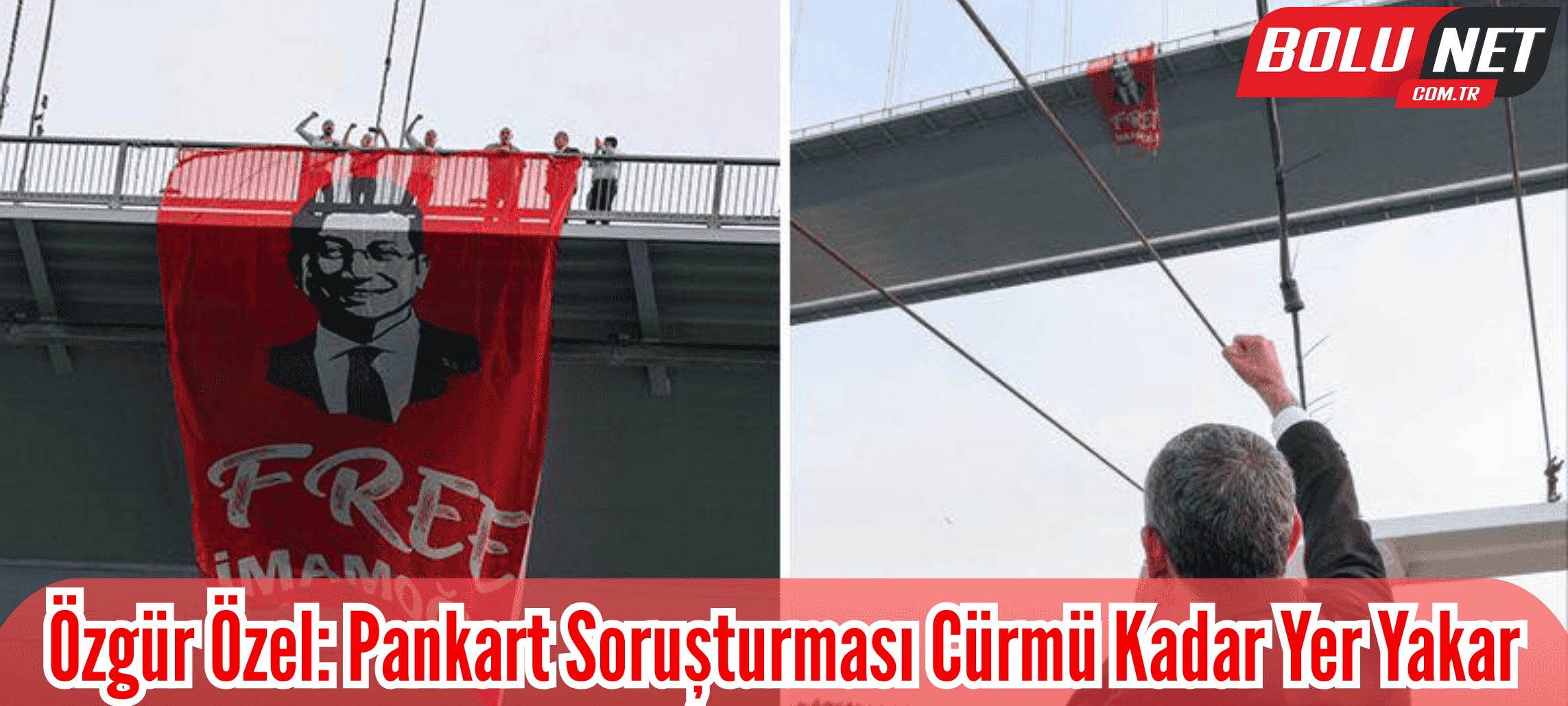 Özgür Özel’den Pankart Soruşturmasına Sert Tepki…BoluNet