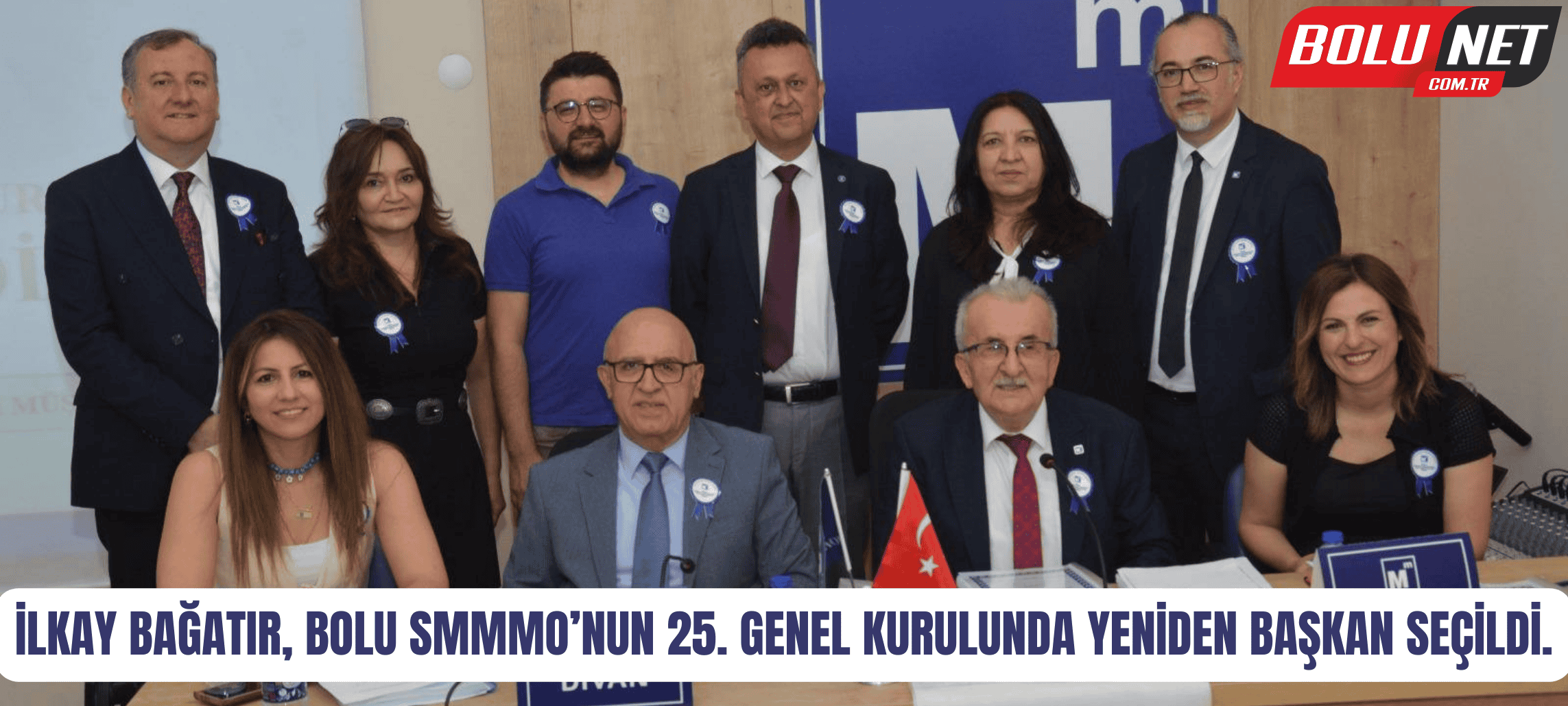 Bolu SMMMO Genel Kurulunda Bağatır Güven Tazeledi…BoluNet