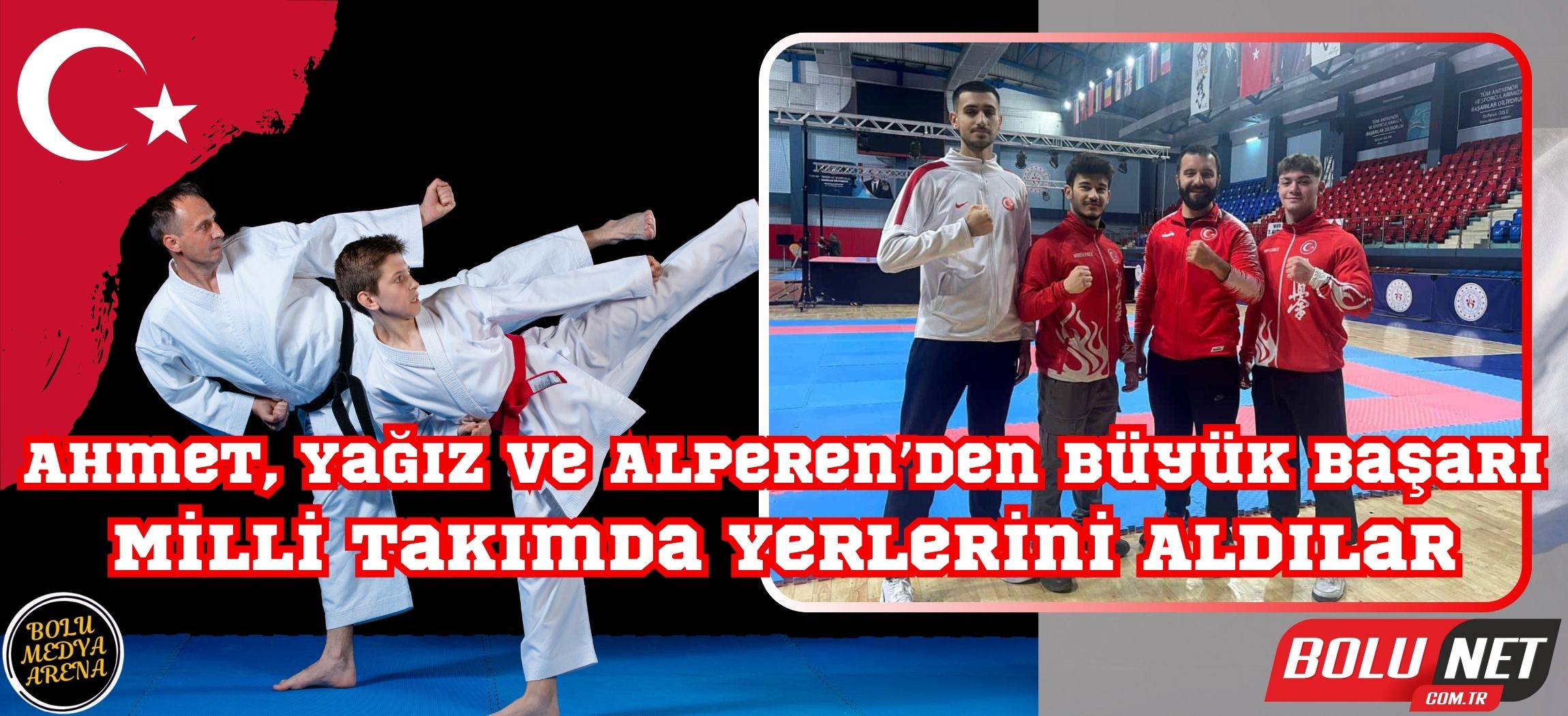 Bolu’nun Üç Yıldızı Avrupa Karate Şampiyonası'nda... BoluNet