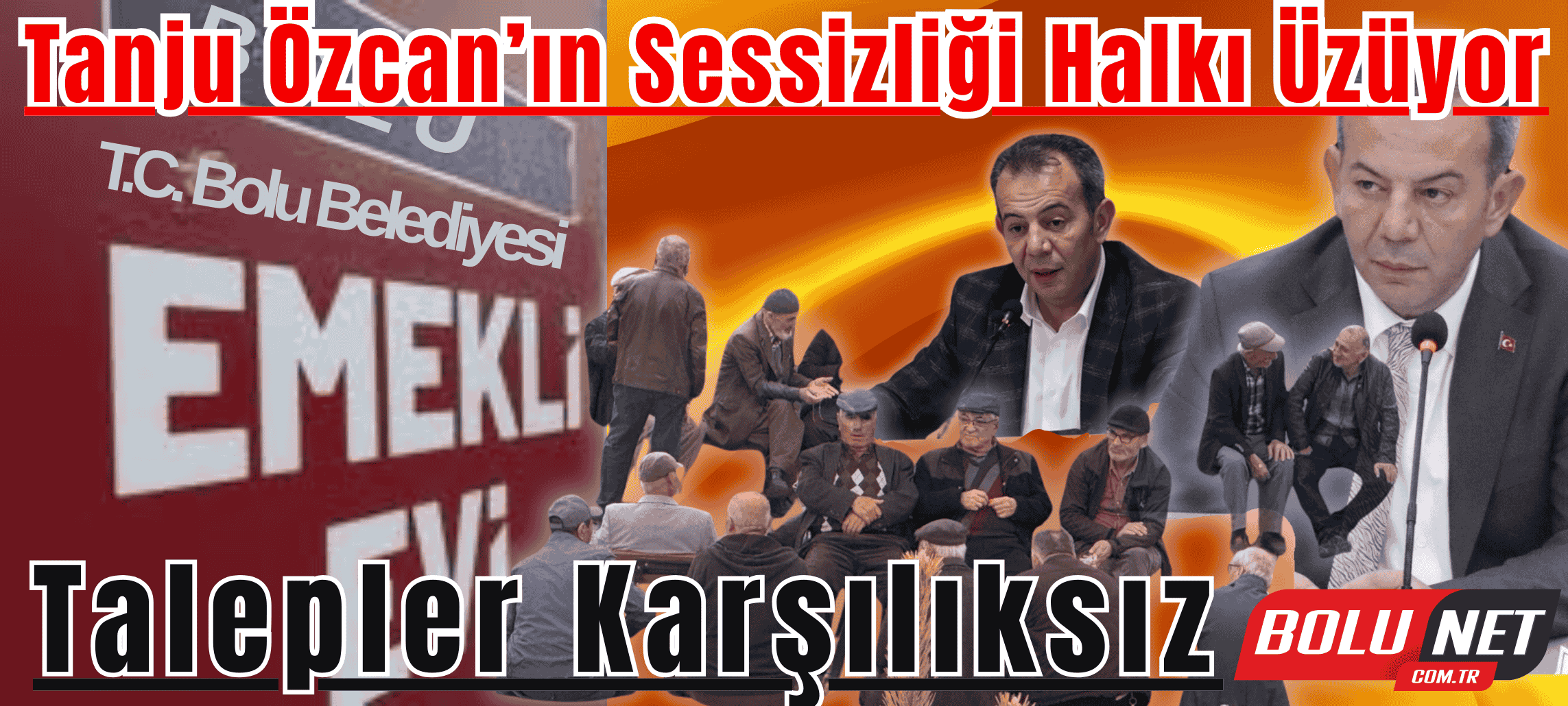 Tanju Özcan Bu Talebe Ne Diyecek… BoluNet  