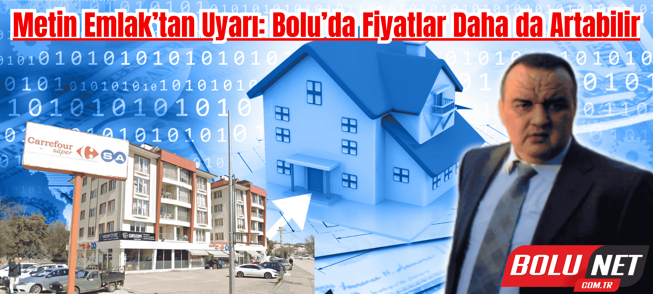Metin Yıldırım’dan Emlak Uyarısı…BoluNet