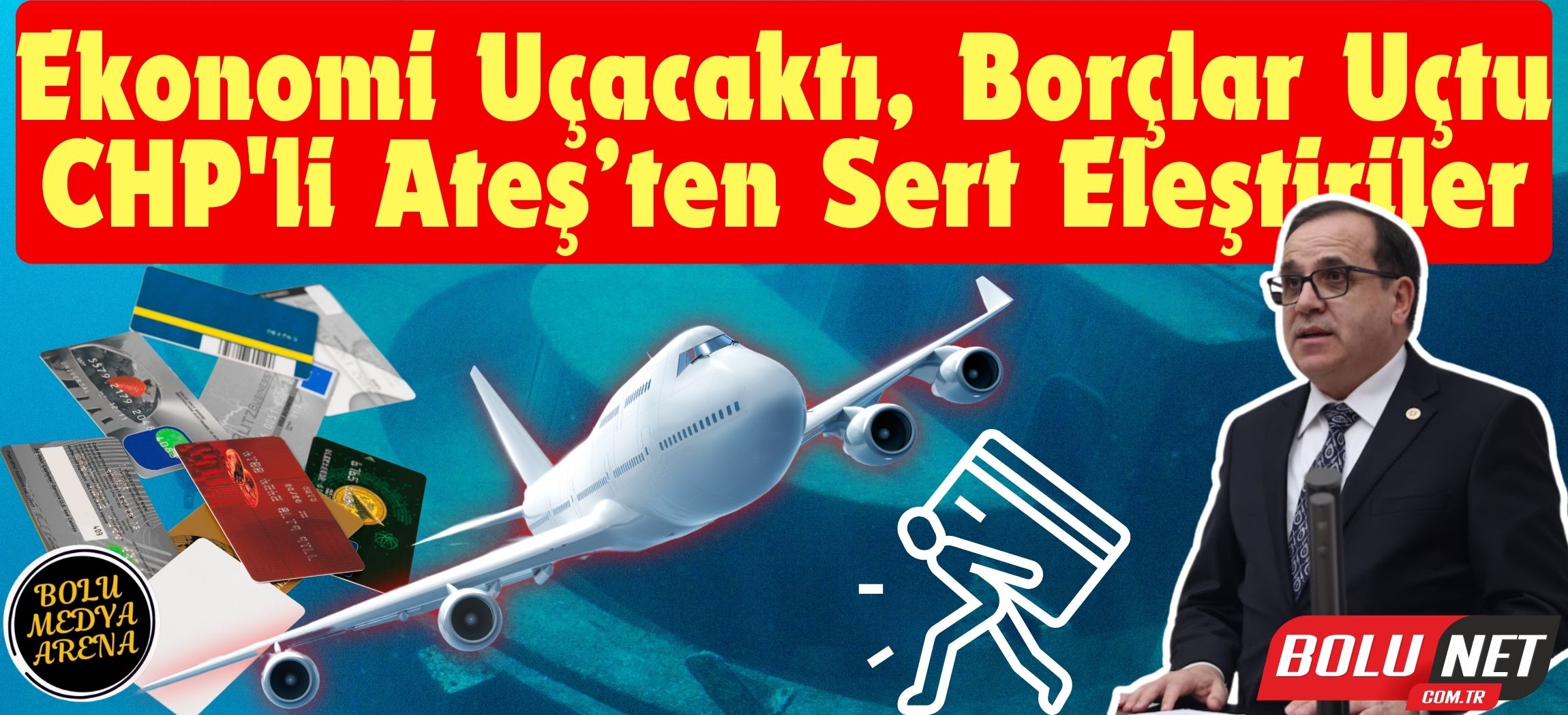 Kredi Kartı Borçlarında Rekor Artış: Vatandaş Faize Mahkûm...BoluNet