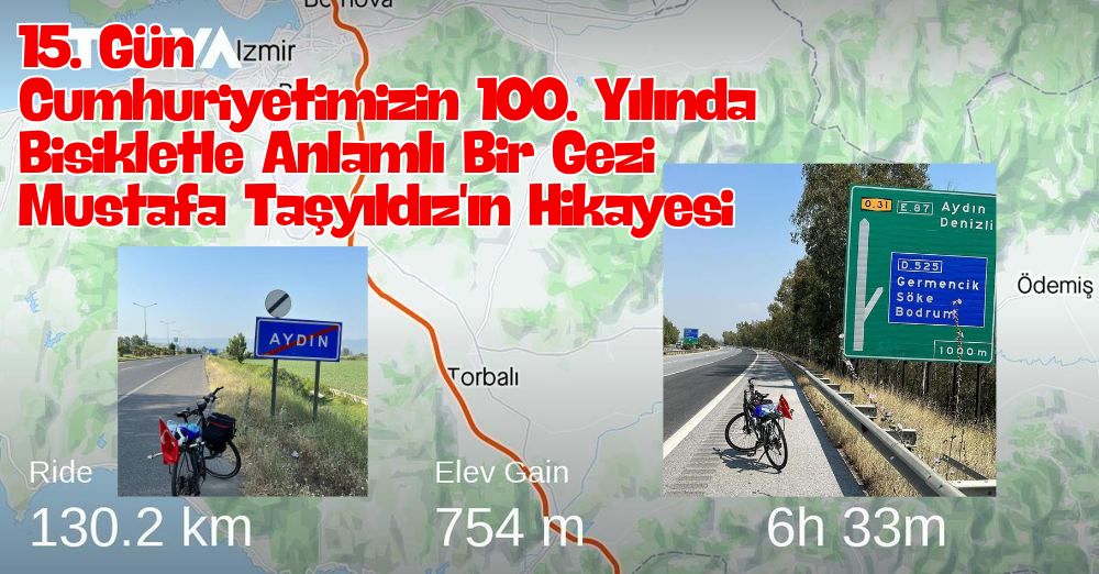 Mustafa Taşyıldız: Cumhuriyetin 100. Yılında 15. Günde Türkiye'yi Bisikletle Gezen Adam