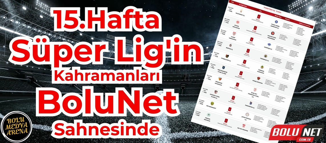 Süper Lig'in Kalp Atışları BoluNet'te