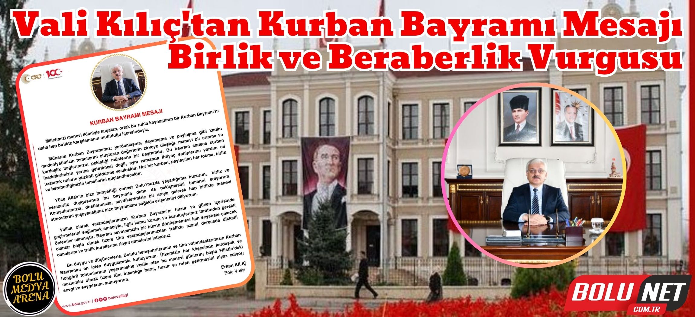 Bolu'da Huzur Dolu Kurban Bayramı Kutlamaları... BoluNet