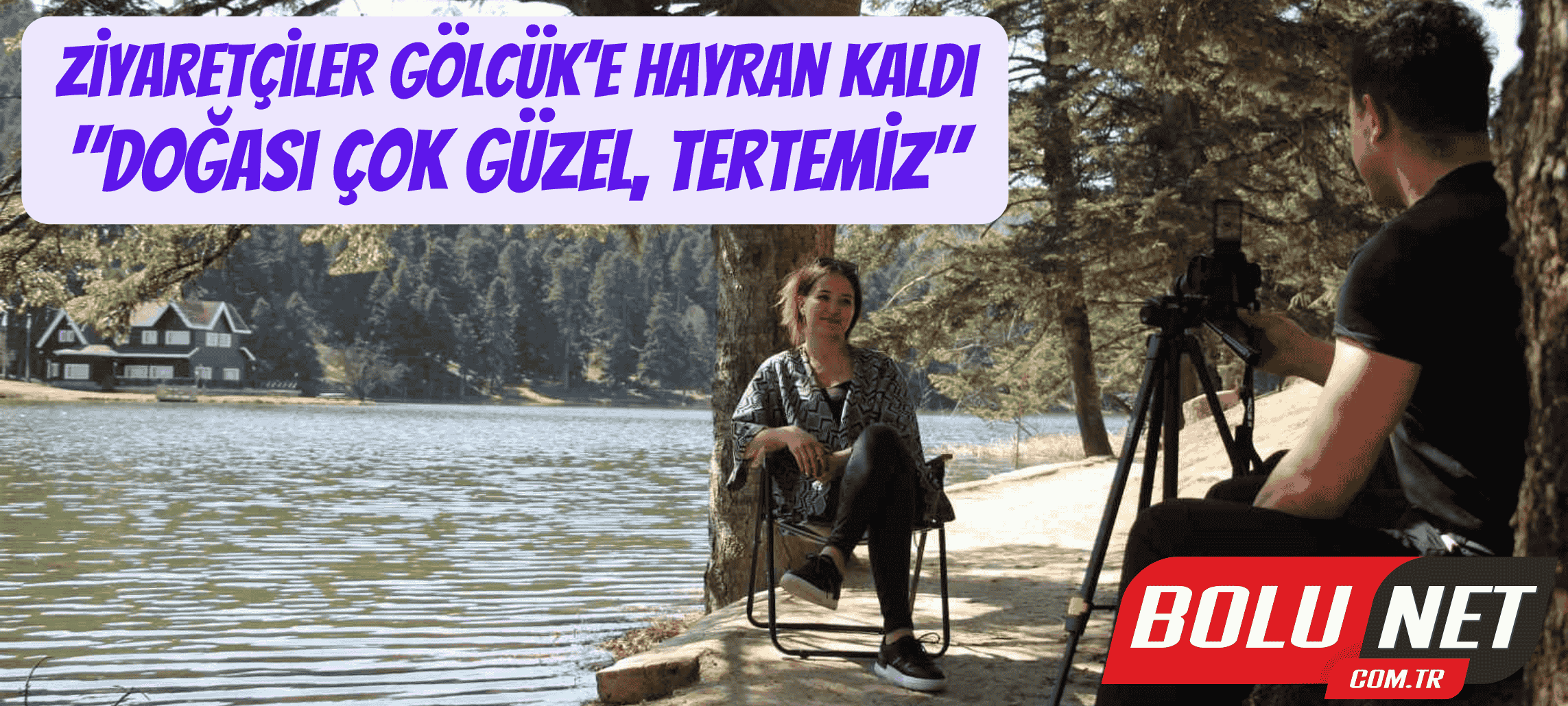 Ziyaretçiler Gölcük’e hayran kaldı: 