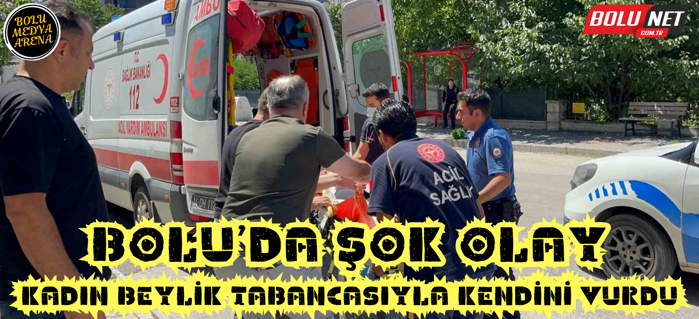 Oğluna veda mesajı atıp, eşinin beylik tabancasıyla kendini yaraladı...BoluNet