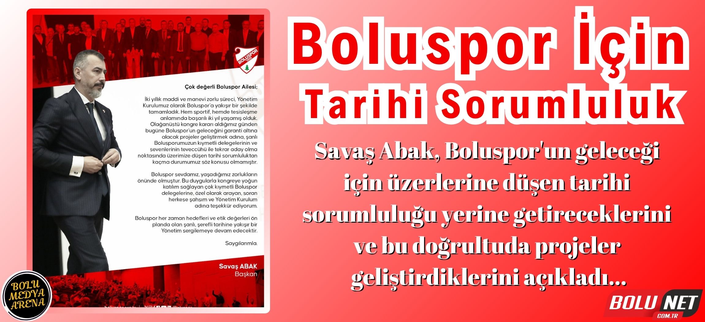 Sportif Başarılar ve Tesisleşme Çalışmaları... BoluNet