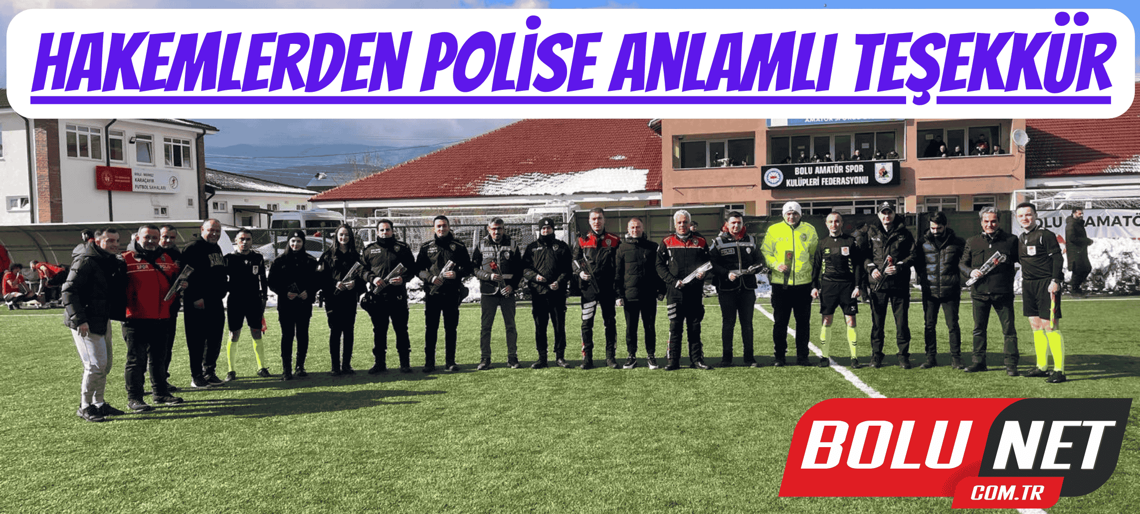 Polis Haftası’nda Bolu’da Dayanışma Rüzgârı… BoluNet  