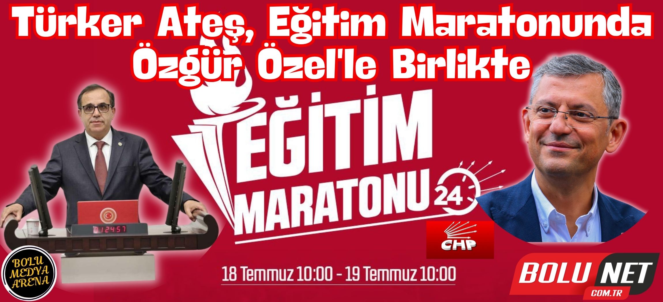 Eğitim Maratonu Anıtpark'ta Başlıyor: 24 Saat Sürecek Tartışmalar ...BoluNet