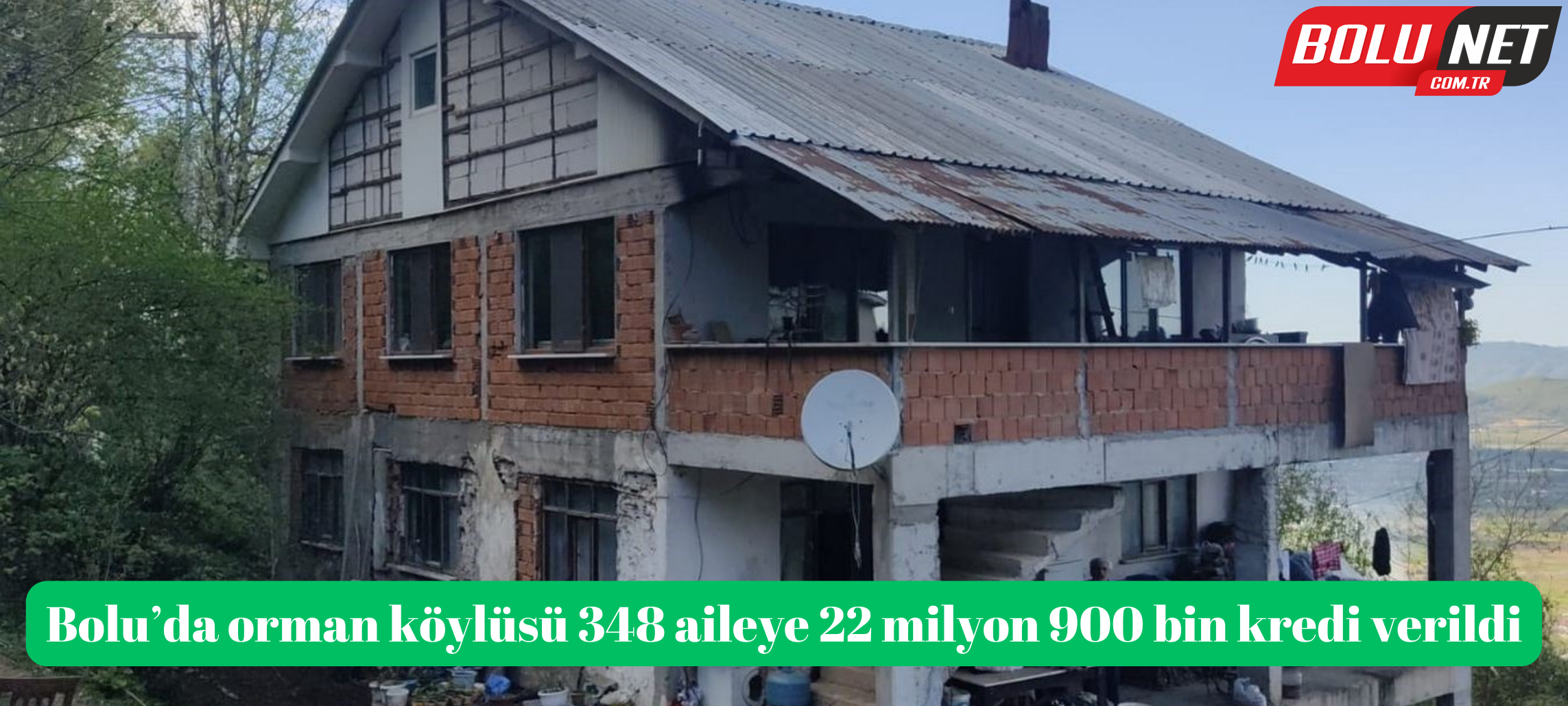 Bolu’da orman köylüsü 348 aileye 22 milyon 900 bin kredi verildi ...BoluNet