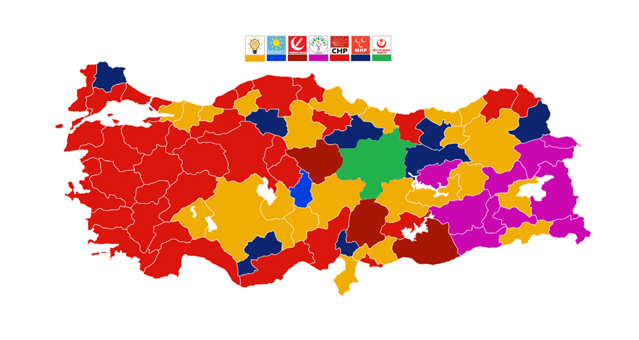 2024 Yerel Seçim Sonuçları! İşte Türkiye Geneli 31 Mart İl İl Yerel Seçim Sonuçları...BoluNet