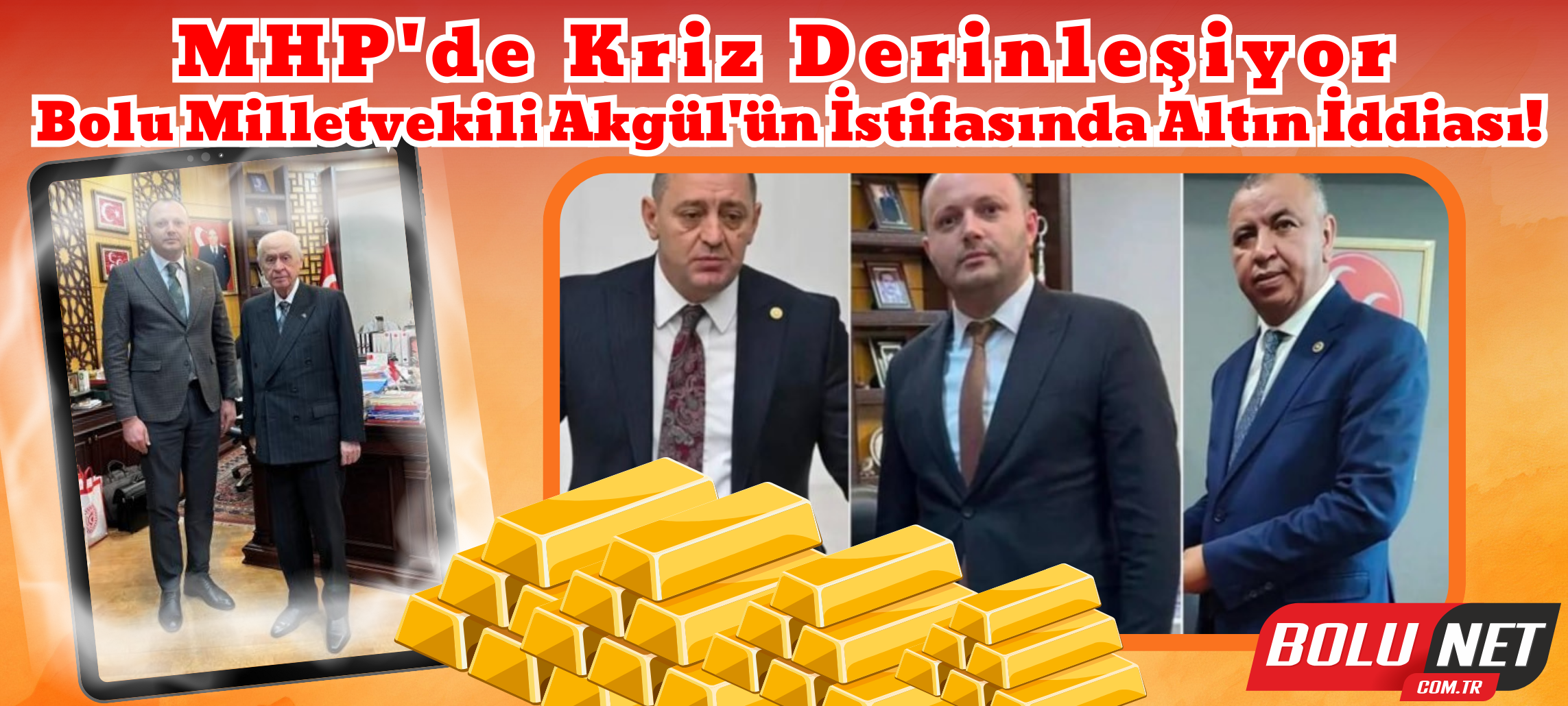 Sözcü'nün İddiası: İsmail Akgül Kaçak Altın Ticaretinde Mi?.. BoluNet