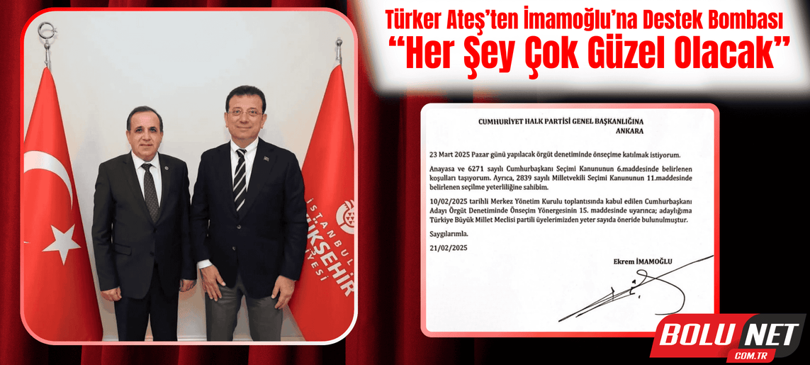 Ekrem İmamoğlu’nun Adaylık Ateşi Yandı ...BoluNet  