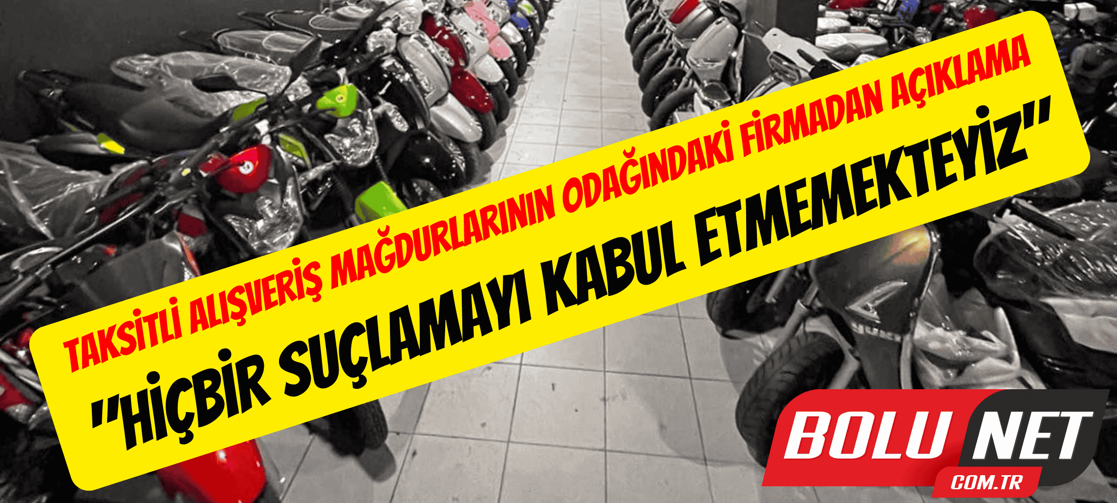 Taksitli alışveriş mağdurlarının odağındaki firmadan açıklama: 