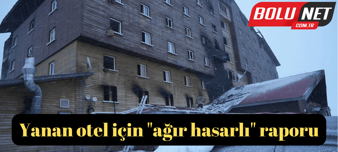 Yanan otel için 