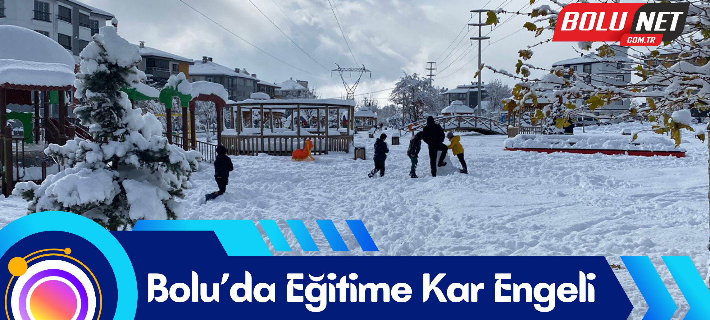 Bolu’da eğitime kar engeli ...BoluNet