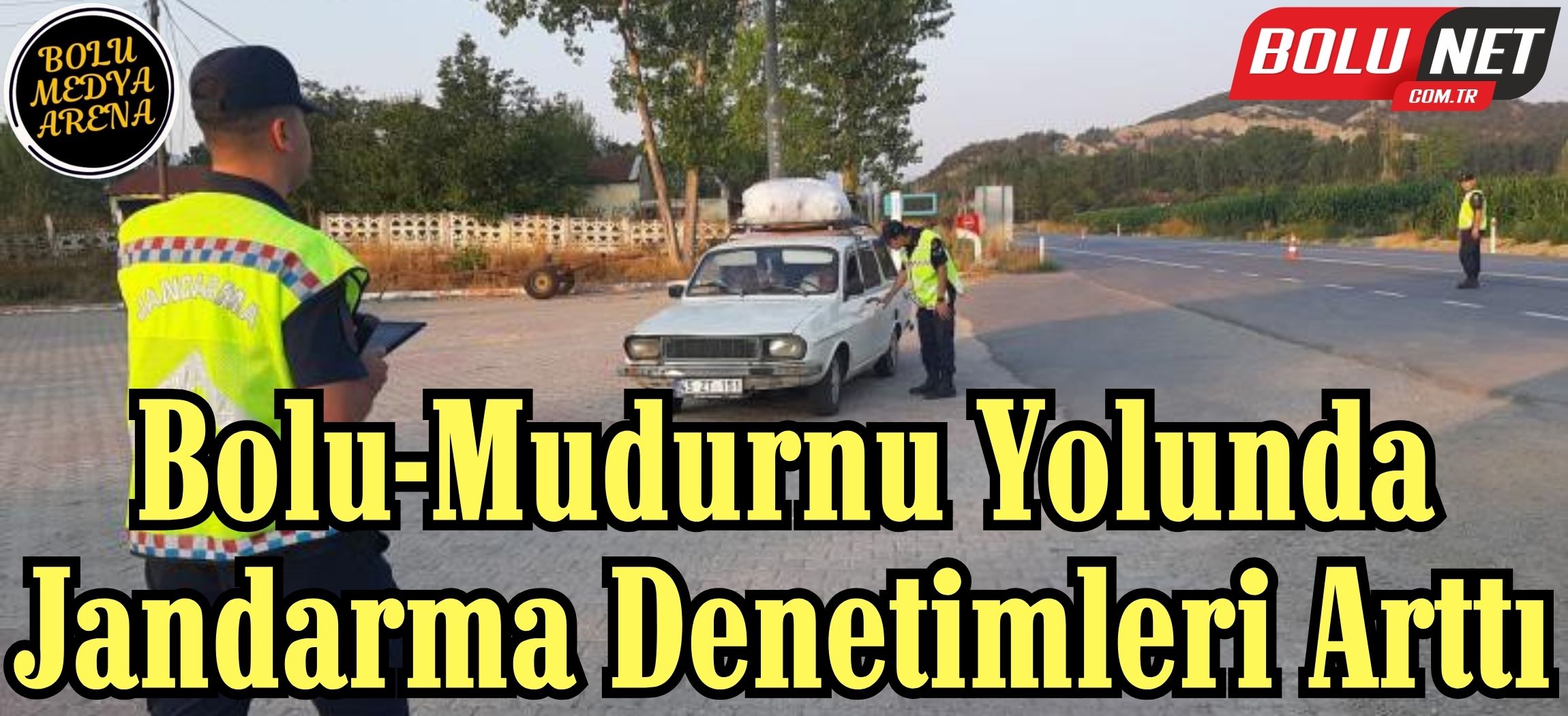 Trafik denetimleri sıkılaştırıldı...BoluNet