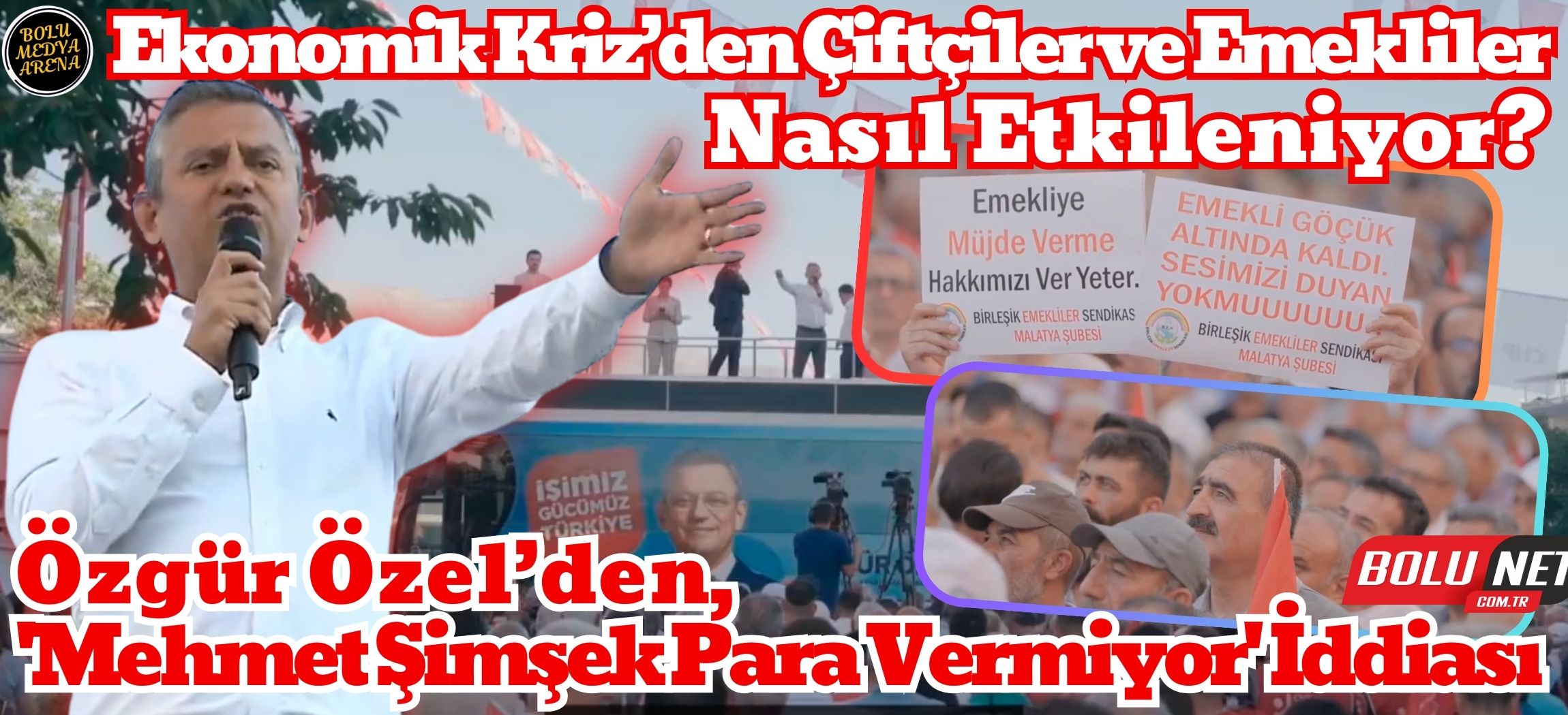 Emekli Maaşlarının Düşüklüğü ve Sosyal Huzursuzluk... BoluNet