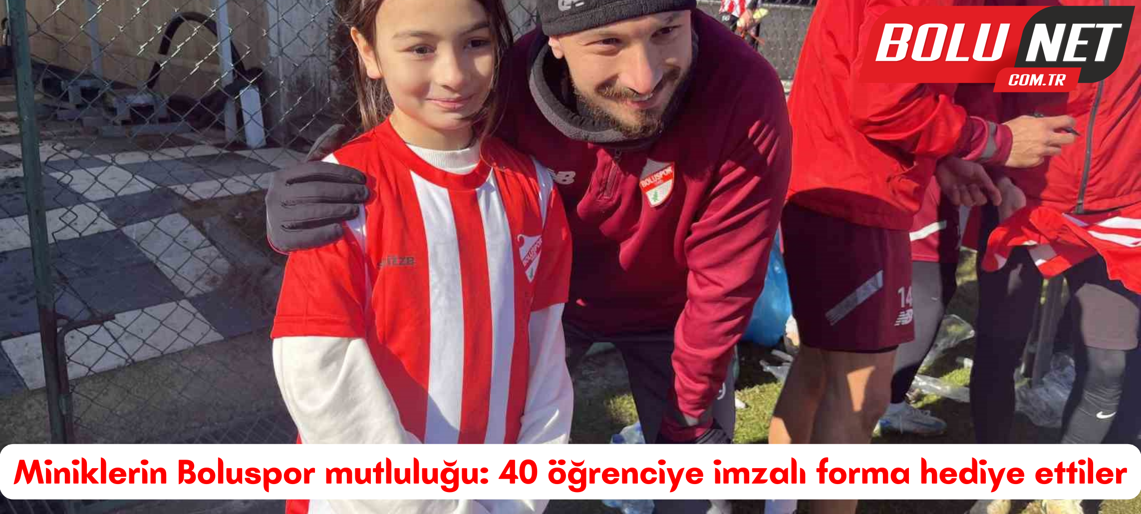 Miniklerin Boluspor mutluluğu: 40 öğrenciye imzalı forma hediye ettiler ...BoluNet