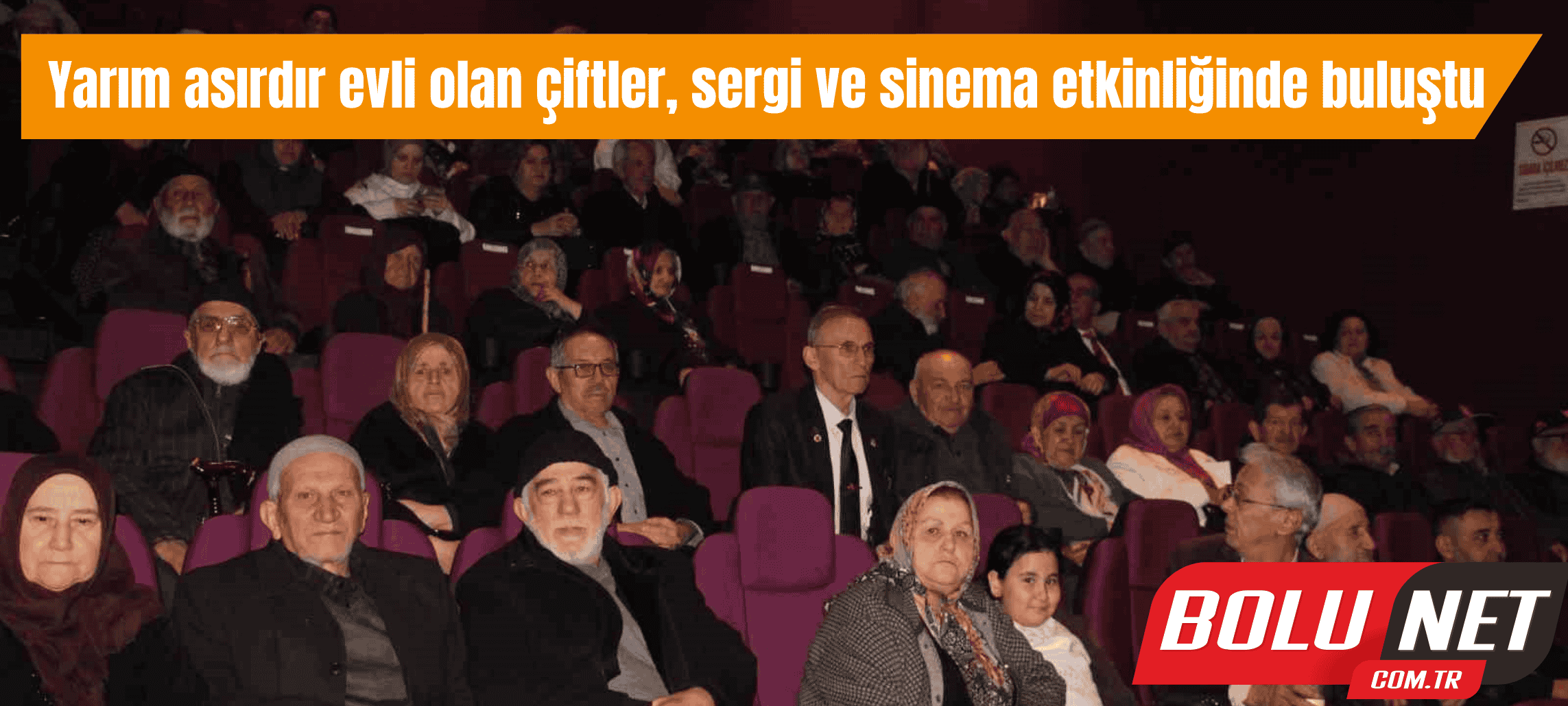 Yarım asırdır evli olan çiftler, sergi ve sinema etkinliğinde buluştu ...BoluNet