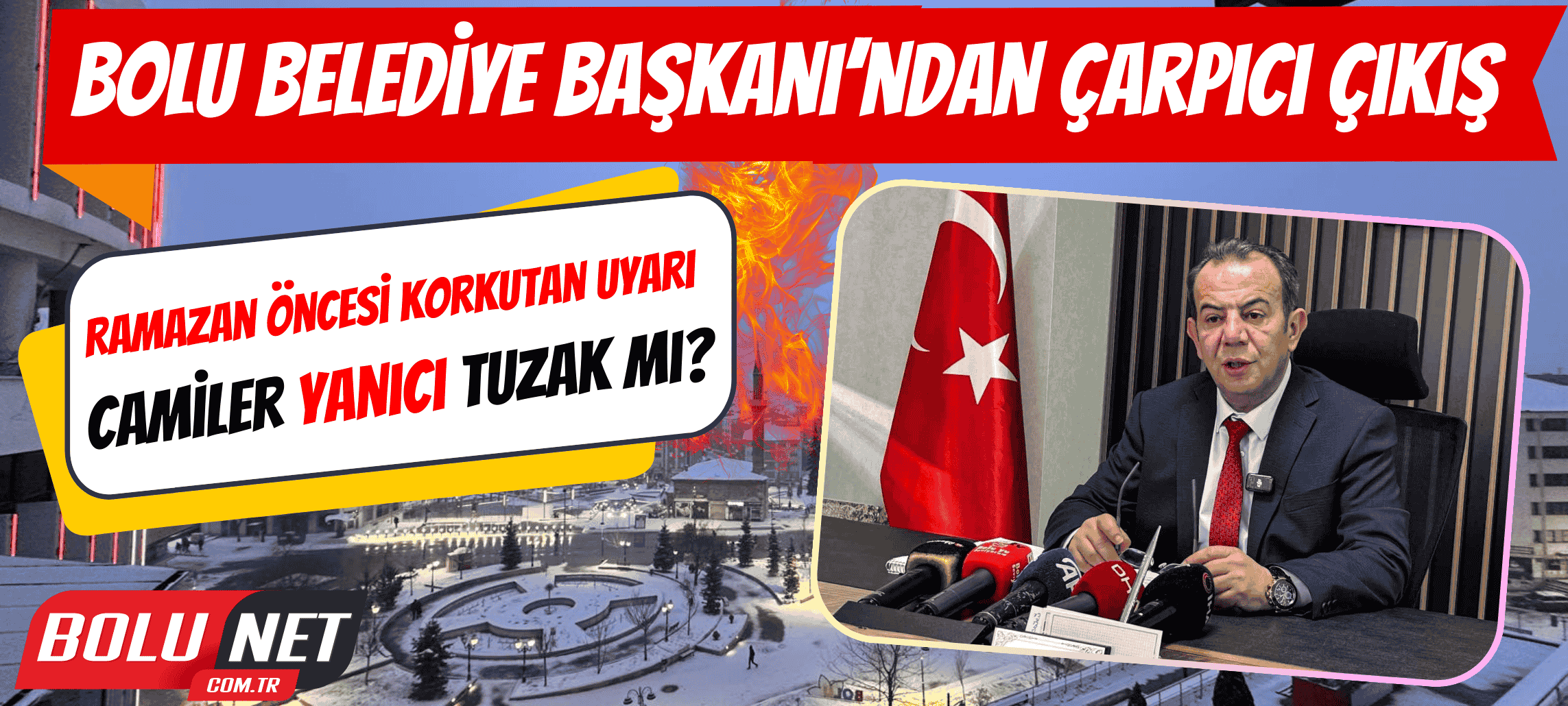 Tanju Özcan: “Milyonlar Tehlikede, Kimse Farkında Değil” ...BoluNet  