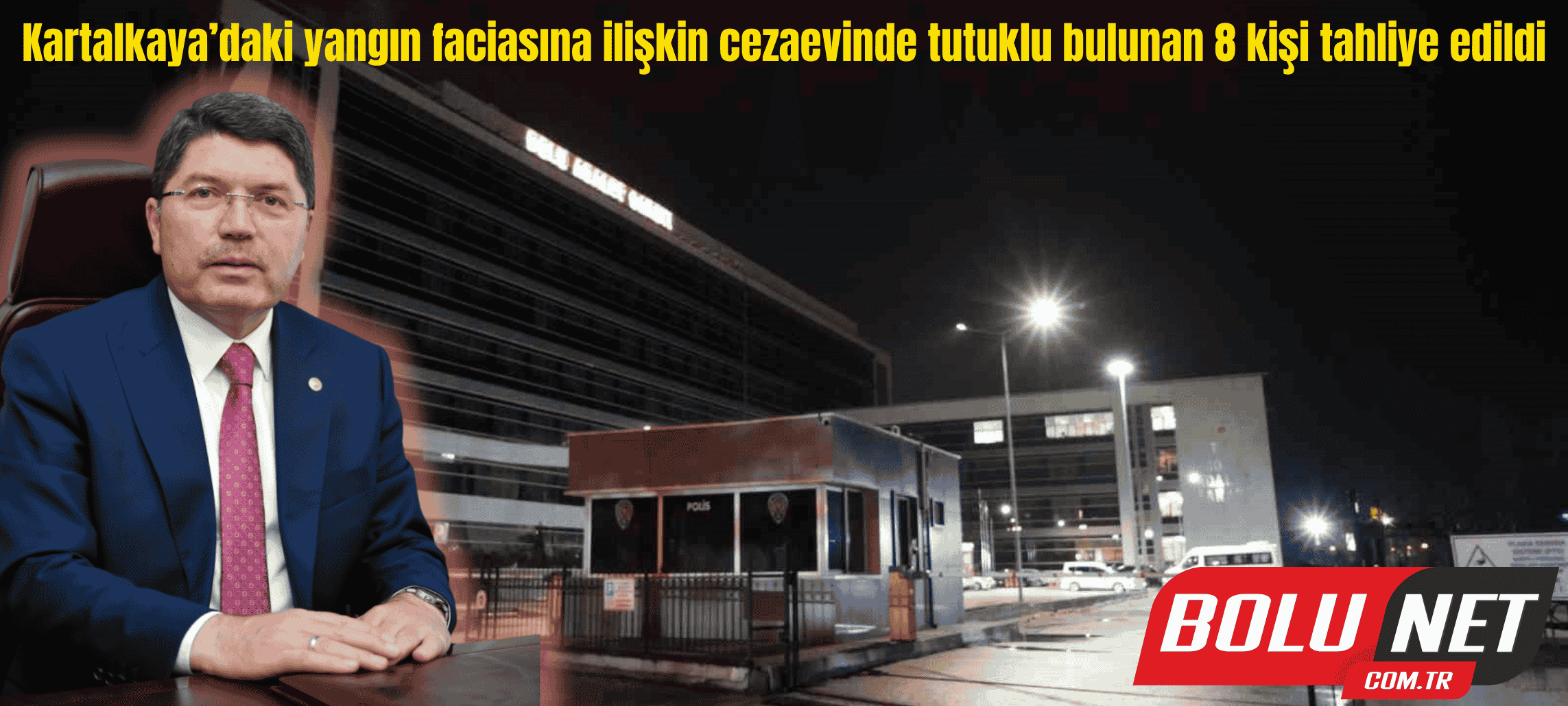 Kartalkaya’daki yangın faciasına ilişkin cezaevinde tutuklu bulunan 8 kişi tahliye edildi ...BoluNet