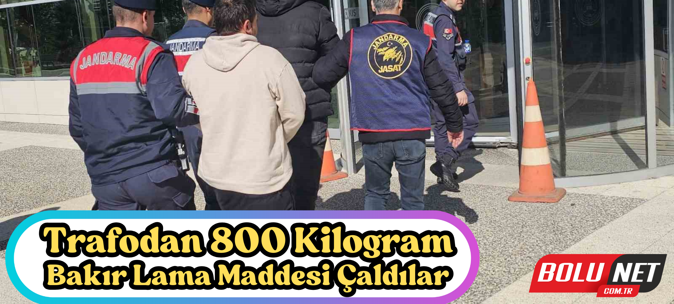 Trafodan 800 kilogram bakır lama maddesi çaldılar ...BoluNet