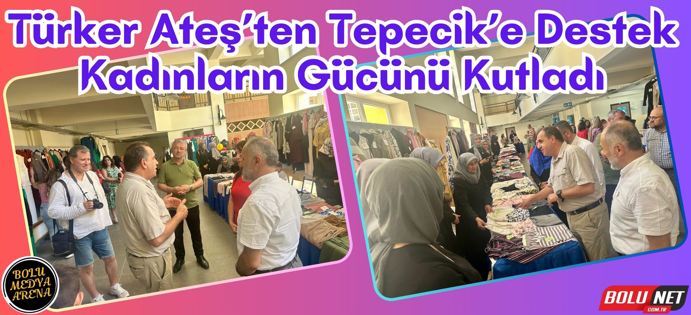 Tepecik Mahallesi'nde Kadın Emeği Sergisi: El Sanatları ve Hazır Giyim... BoluNet