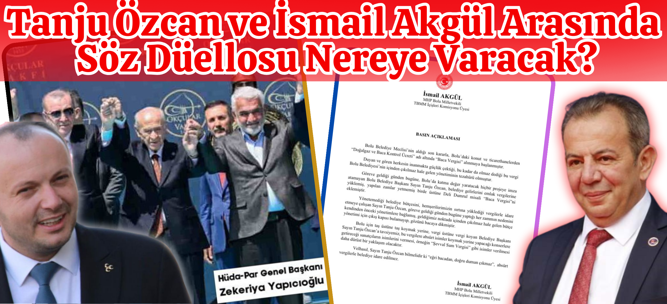 Tanju Özcan ve İsmail Akgül Arasındaki Gerilim Artıyor... BoluNet