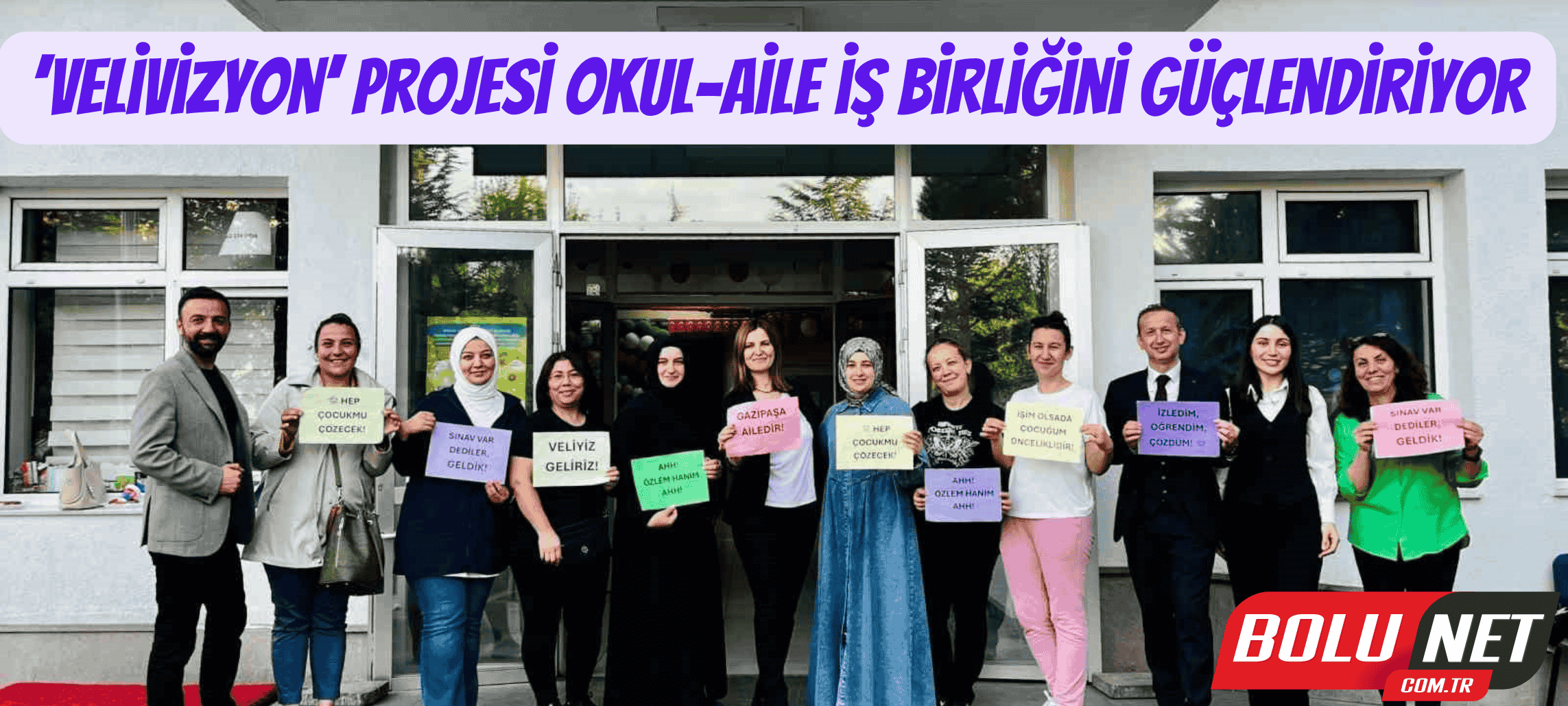 ’Velivizyon’ projesi okul-aile iş birliğini güçlendiriyor ...BoluNet