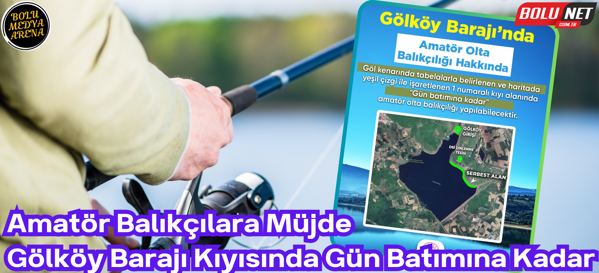 Bolu'da Gölköy Barajı'nda Balıkçılık Keyfi Yeniden Başlıyor...BoluNet