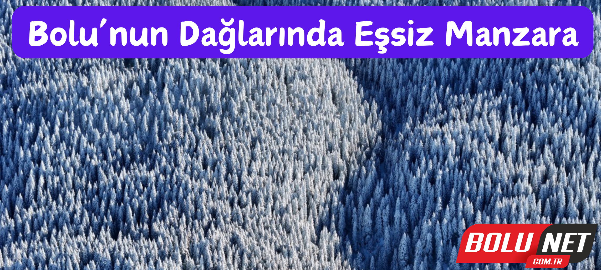 Bolu’nun dağlarında eşsiz manzara ...BoluNet