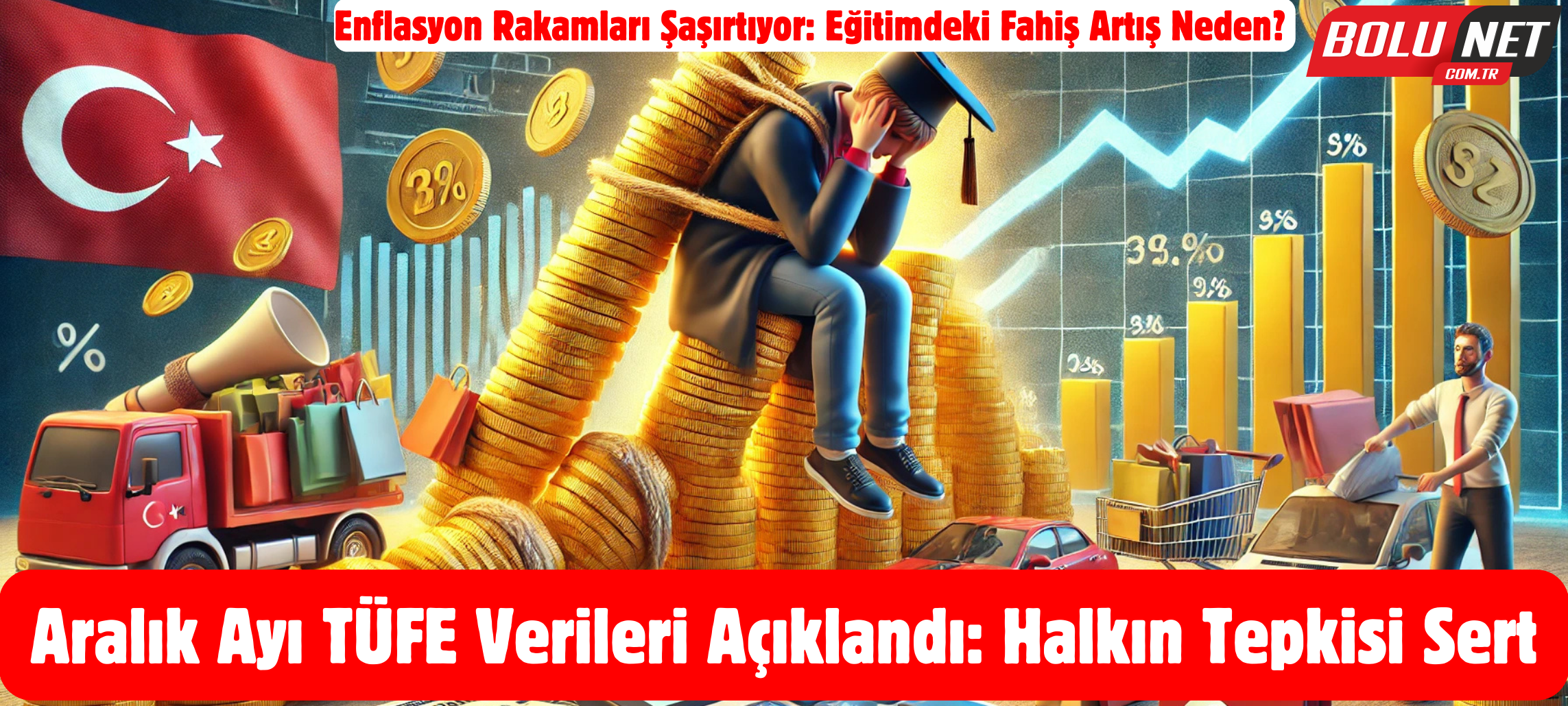 Yıllık Enflasyon %44,38! Geçim Sıkıntısı Nereye Gidiyor? ...BoluNet