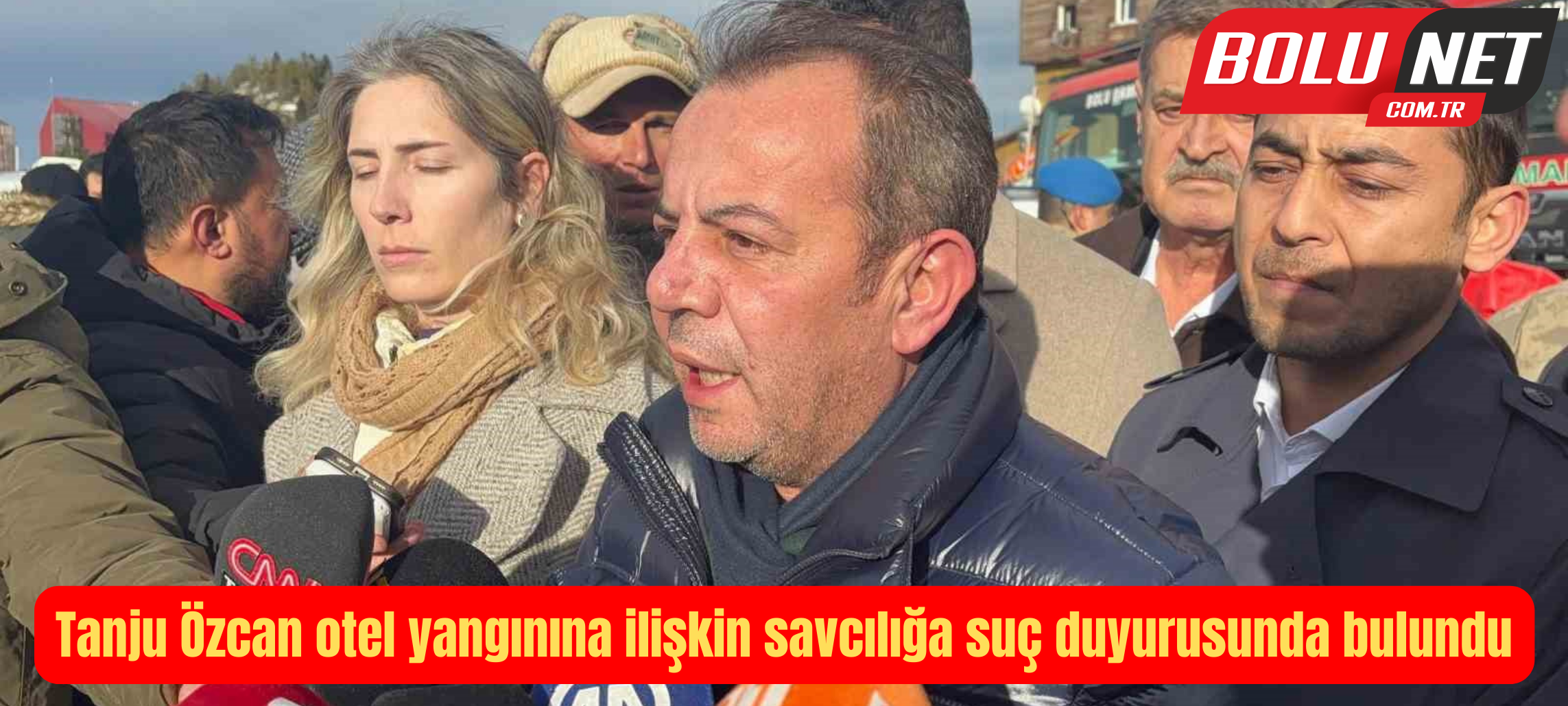 Tanju Özcan otel yangınına ilişkin savcılığa suç duyurusunda bulundu...BoluNet